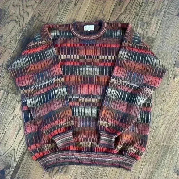 Intiwara Alpaca Other - Vintage Intiwara Alpaca Men’s Crewneck Patterned Sweater